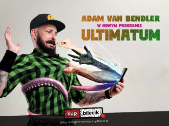 Świnoujście Wydarzenie Stand-up Adam Van Bendler z nowym programem "Ultimatum"